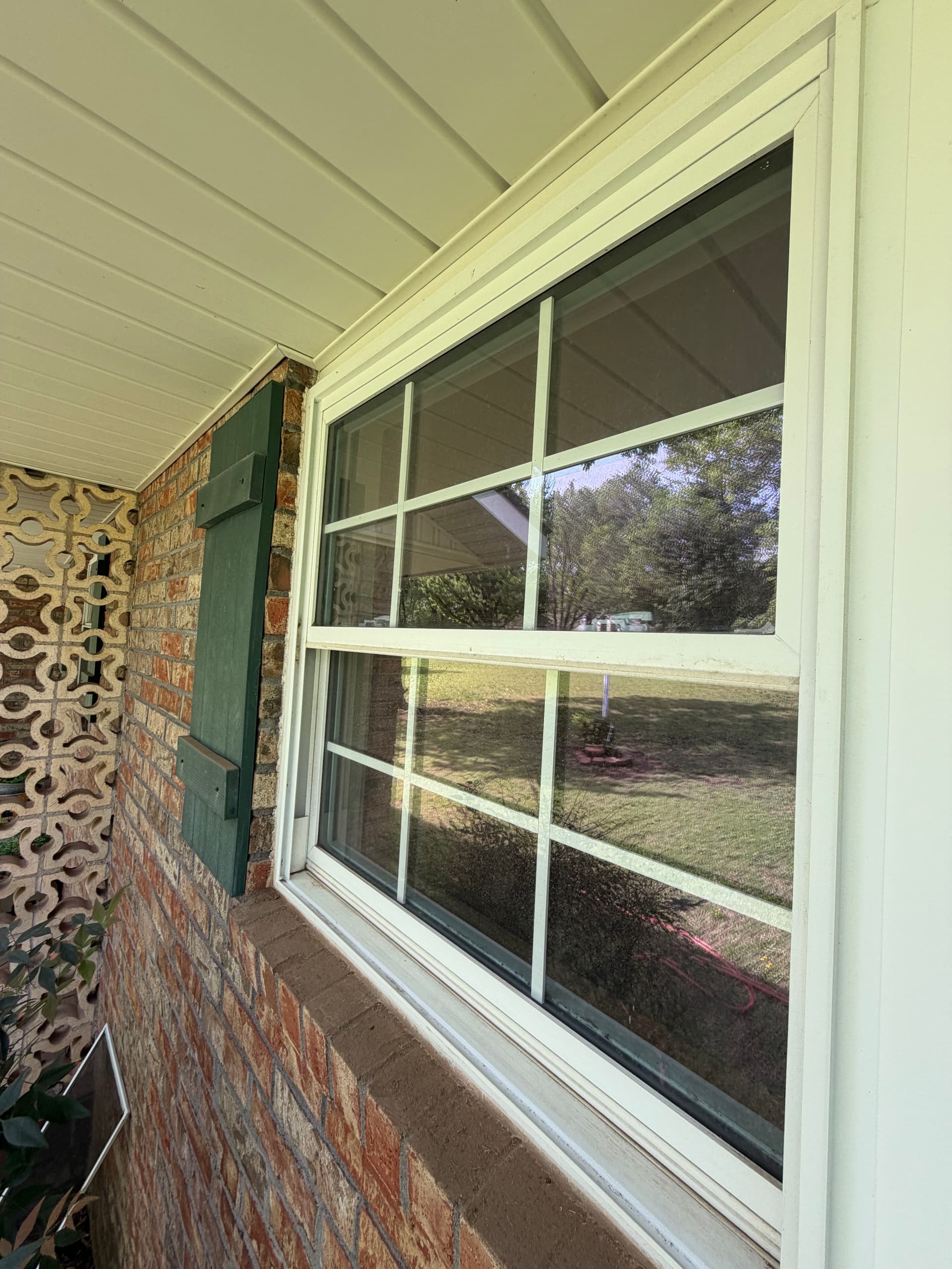Exterior Window Cleaning at the Marland Mansion in Ponca City image